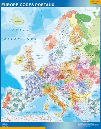 Express Map - Carte de France plastifiée - Grand format - Recto-Verso