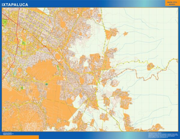 Carte Ixtapaluca Mexique